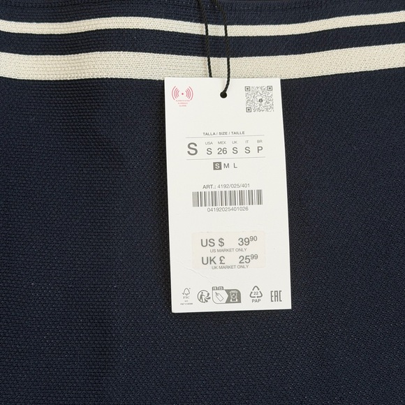 NWT Zara Knit Mini Skirt - Size S - Picture 6 of 7